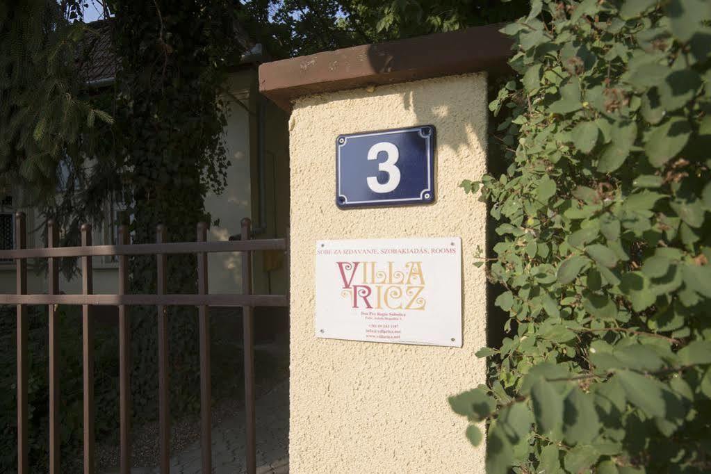 Villa Ricz Palić Εξωτερικό φωτογραφία